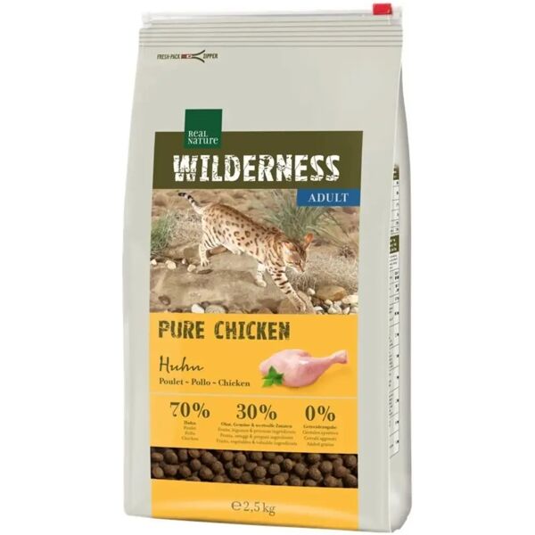 real nature wilderness gatto adult pure pollo 2.5kg