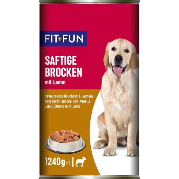 fit and fun fit+fun dog lattina 1240g agnello