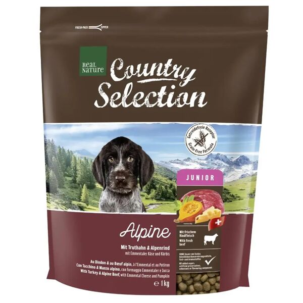 real nature country selection alpine junior 1kg
