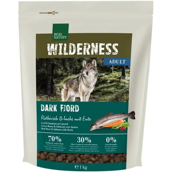 real nature wilderness cane adult dark fjord 1kg