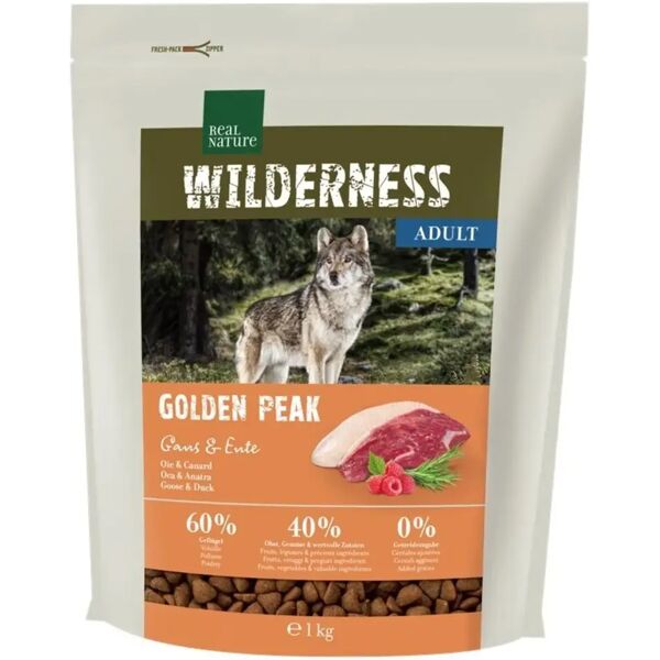 real nature wilderness cane adult golden peak 1kg