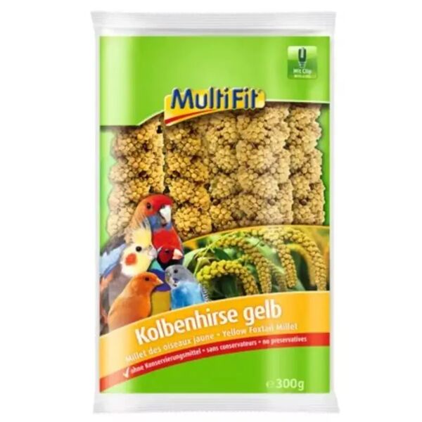 multifit snack uccelli 300g miglio giallo