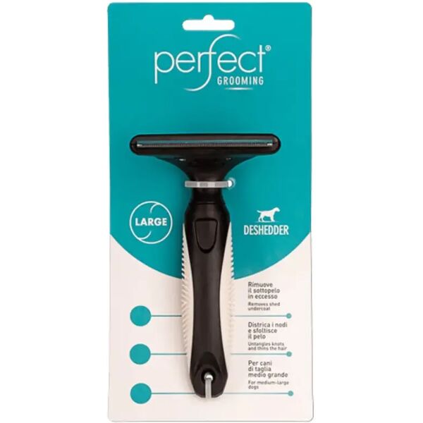 perfect deshedder spazzola per cani xl