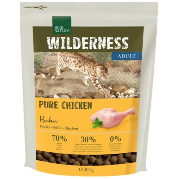 real nature wilderness gatto adult pure pollo 300g