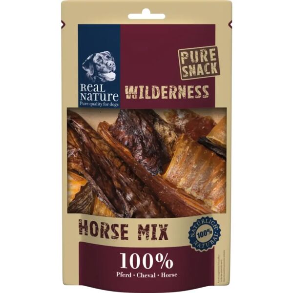 real nature wilderness snack dog pure mix 150g cavallo