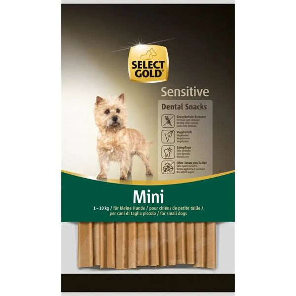 select gold sensitive dental snack dog mini 14gx7