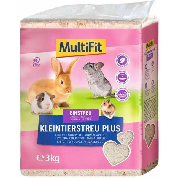 multifit lettiera per roditori plus 3kg