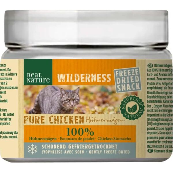 real nature wilderness snack cat freeze dried 15g pollo