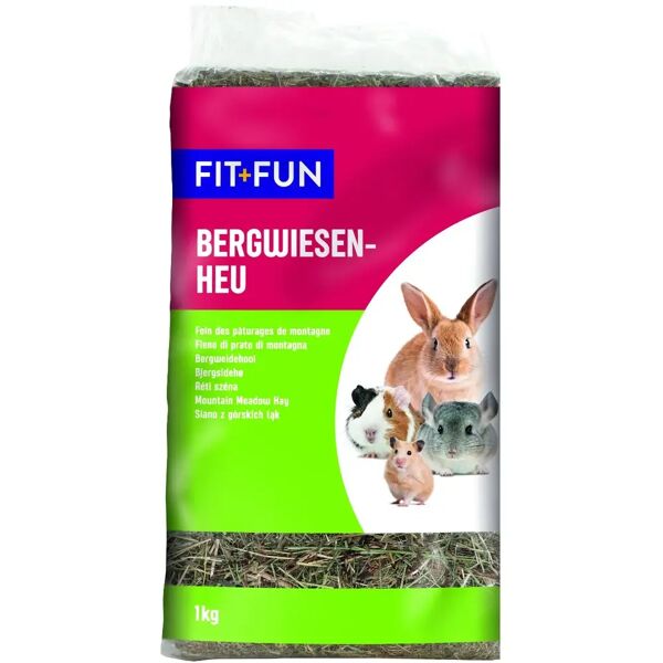 fit and fun fit+fun fieno montagna per roditori 1kg