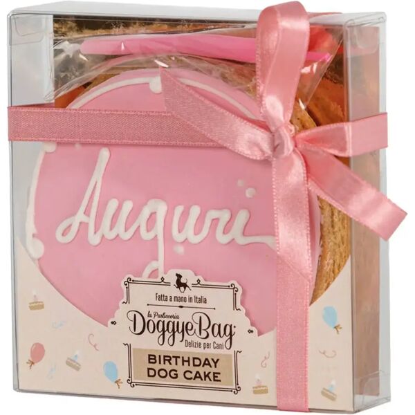 doggyebag torta di compleanno per cane 120g rosa