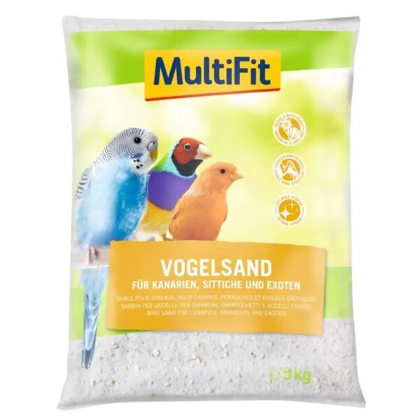 multifit sabbia per uccelli 5kg