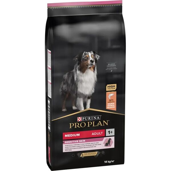 purina pro plan sensitive skin medium adult 14kg