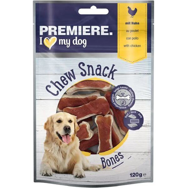 premiere snack dog osso 12pz pollo