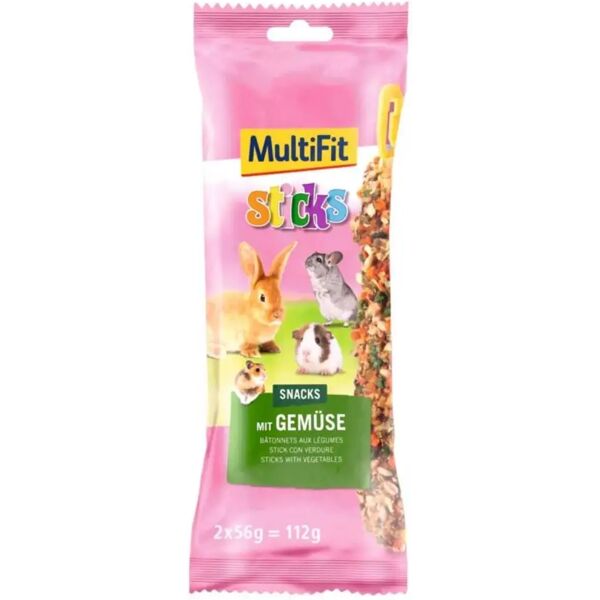 multifit stick per roditori 2pz verdure