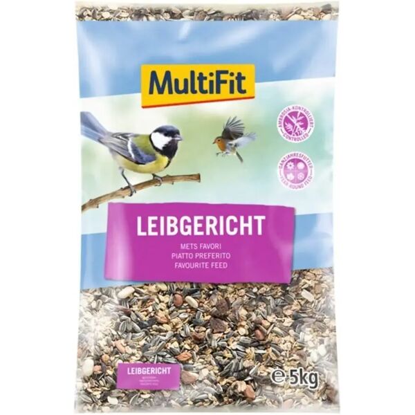 multifit alimento per uccelli favourite feed 5kg