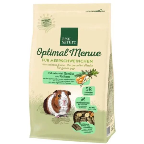 real nature mangime per porcellini d'india 1.5kg