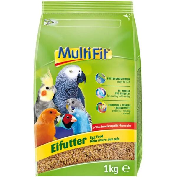 multifit mangime per uccelli egg food 1kg