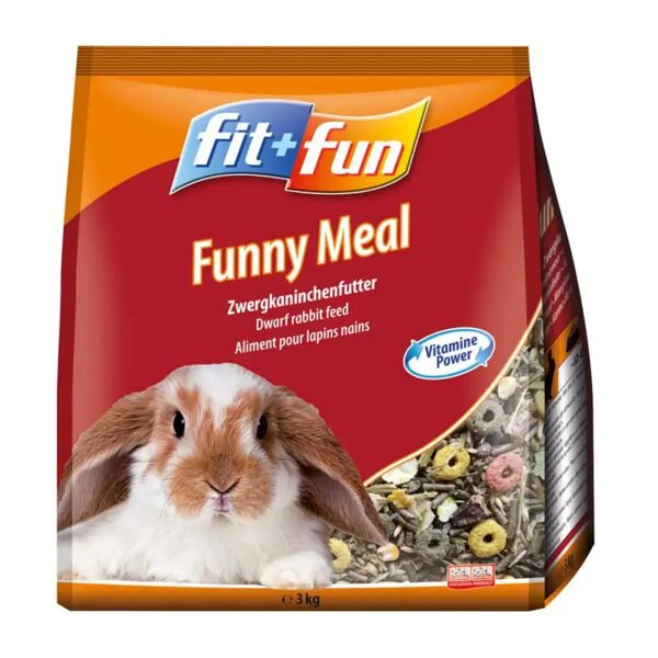 fit and fun mangime per coniglio nano 3kg