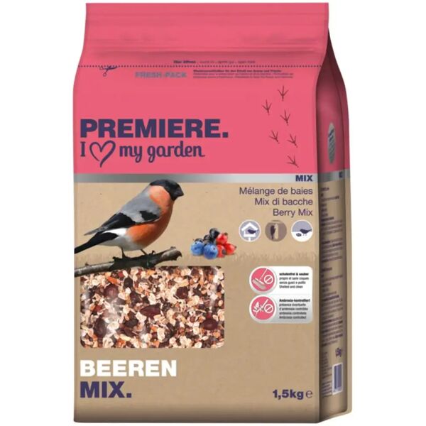 premiere mangime per uccelli mix bacche 1.5kg