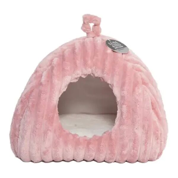 luna e teo cuccia igloo serenity per gatto rosa