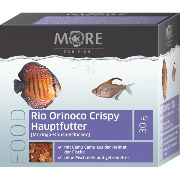 more mangime per pesci  rio orinoco fiocchi 30g
