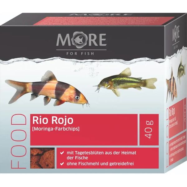 more mangime  per pesci rio rojo pastiglie 40g