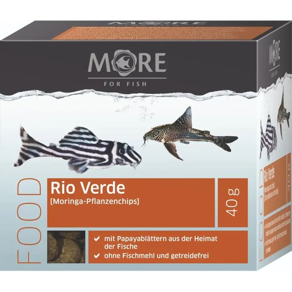 more mangime  per pesci rio verde pastiglie 40g