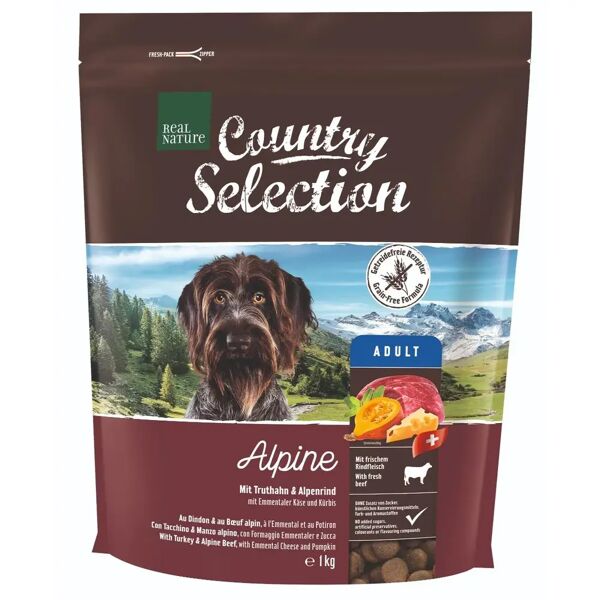 real nature country selection alpine adult 1kg