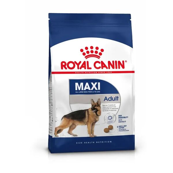 royal canin maxi adult alimento completo per cani adulti di grande taglia 15kg