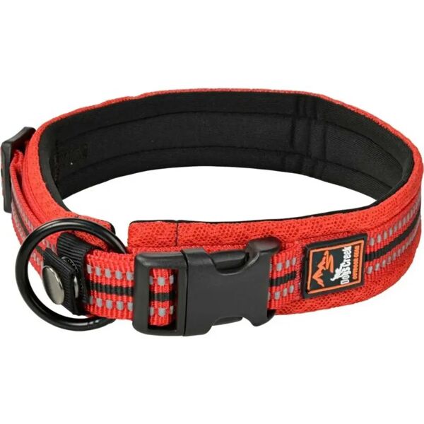 dogs creek collare voyager rosso m