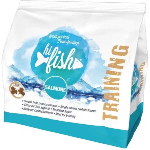 hi fish snack dog training  120g salmone