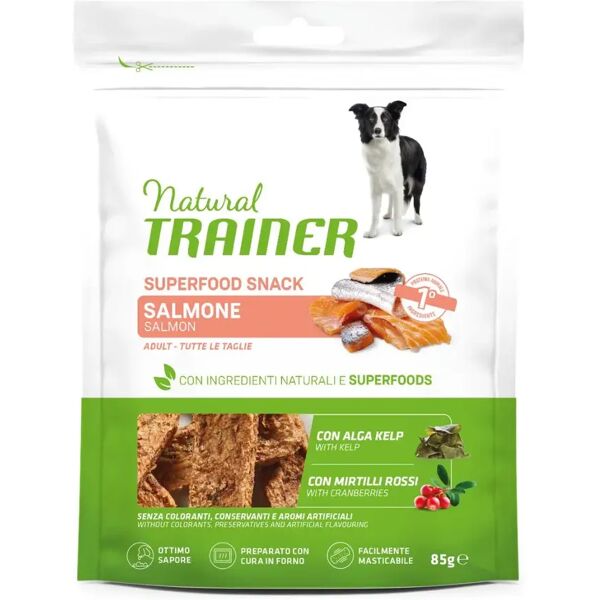 natural trainer snack dog superfoods 85g salmone