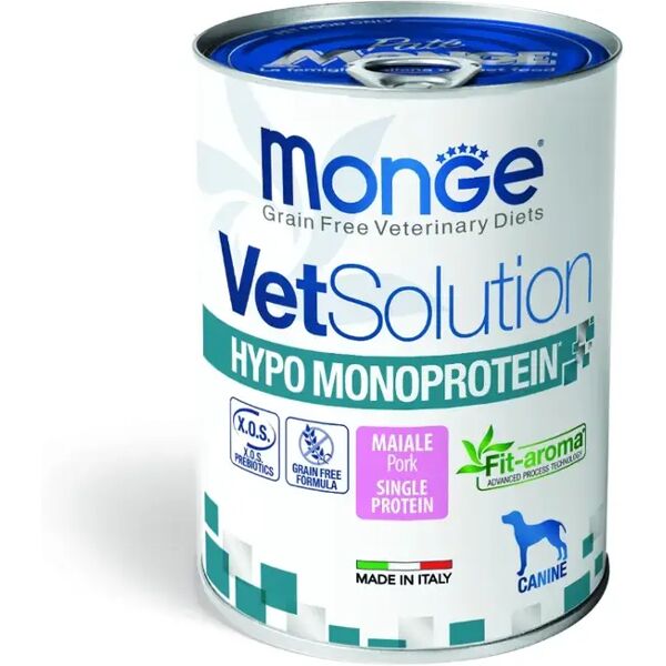 monge vet solution hypo monoproteico dog 400g maiale