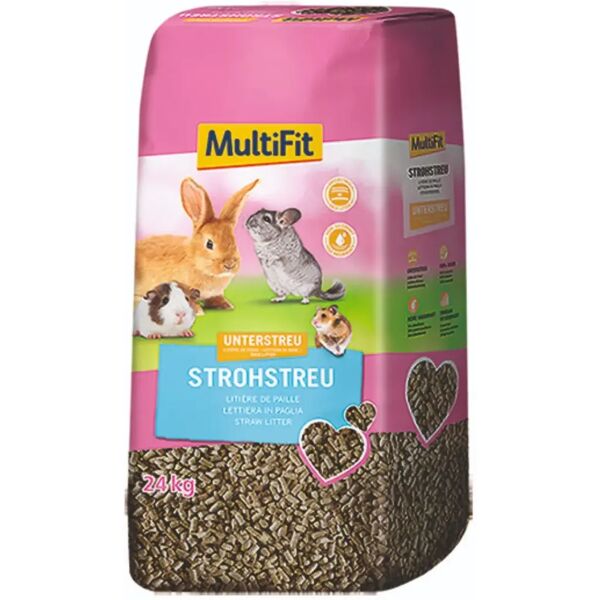 multifit lettiera pellet in paglia 8kg