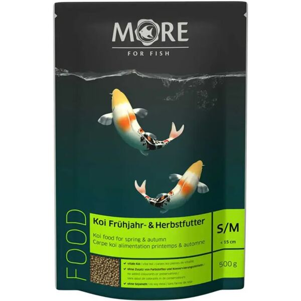 more mangime per pesce koi spring&autumn 2mm 500g