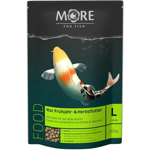 more mangime per pesce koi spring&autumn 6mm 500g