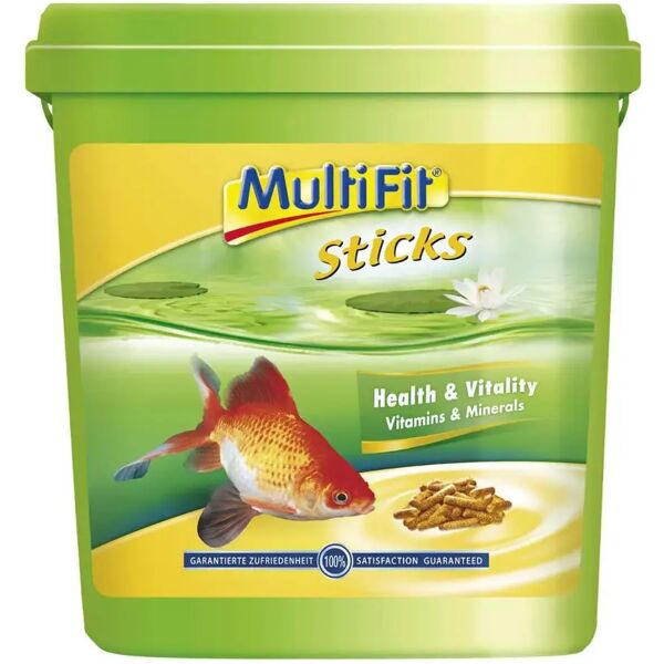 multifit sticks per pesci da laghetto 5lt