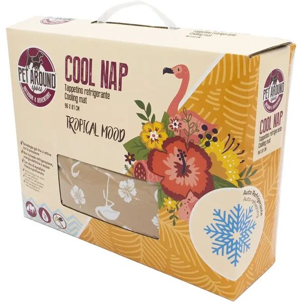 pet around you tappetino refrigerante tropical 1pz