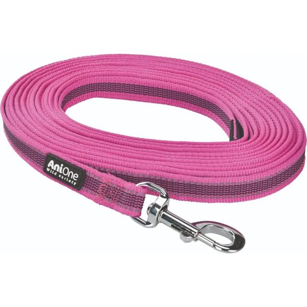 anione guinzaglio perfectgrip rosa 10m