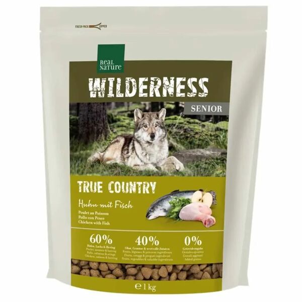real nature wilderness  cane senior true country 1kg