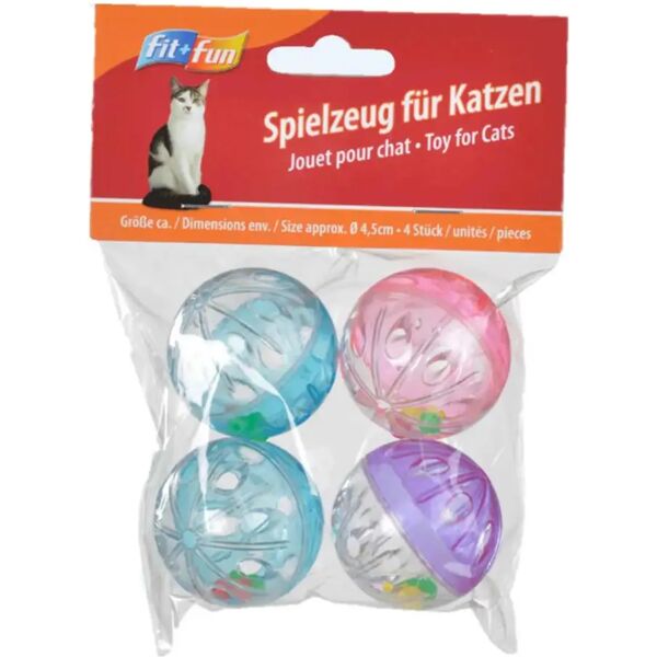 fit and fun palline con sonagli 4pz