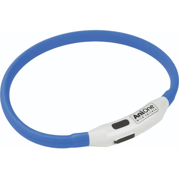 anione anello lumino silicone 35cm blu