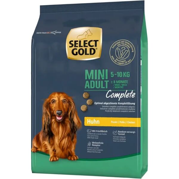 select gold complete mini adult con pollo 1kg