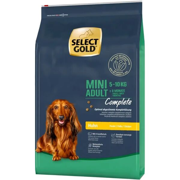 select gold complete mini adult con pollo 10kg