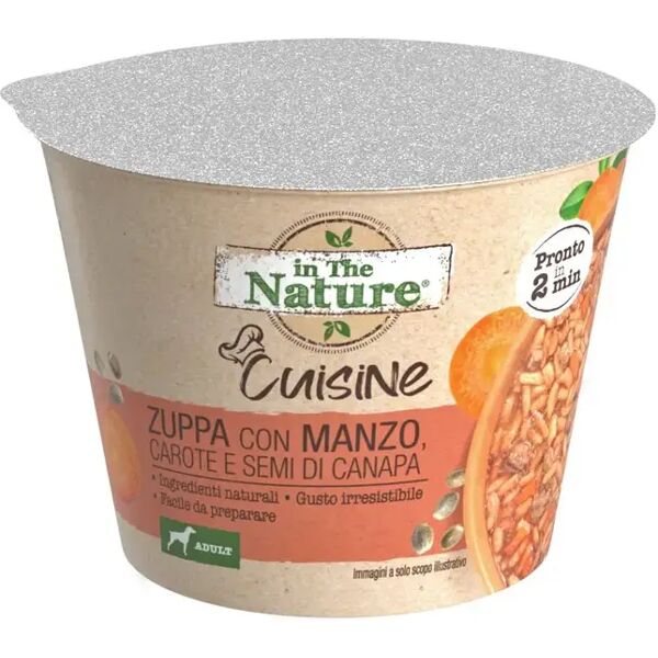 in the nature dog vaschette cuisine 25g riso e manzo