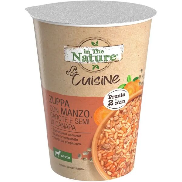 in the nature dog vaschette cuisine 50g riso e manzo