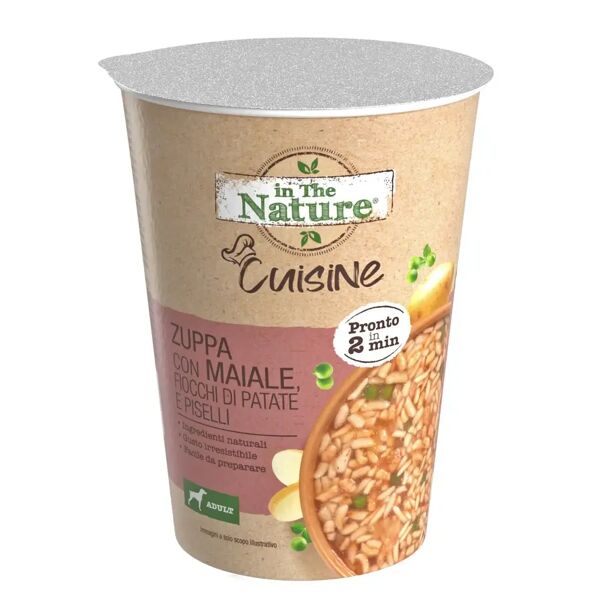 in the nature dog vaschette cuisine 50g riso e maiale