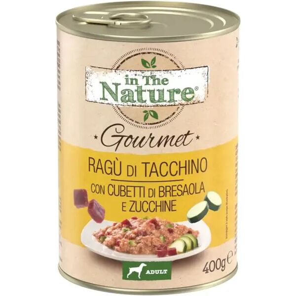 in the nature gourmet dog lattina 400g tacchino con bresaola  e zucchini