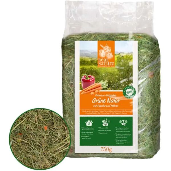 real nature fieno green nature verdura 750g