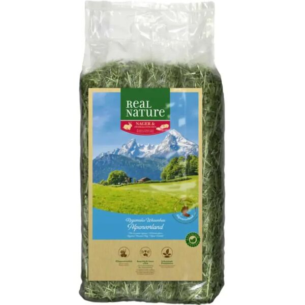 real nature fieno alpeggio per roditori 1.5kg